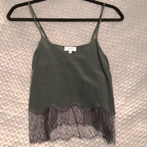 Aritzia Wilfred Chimere Silk and Lace Camisole